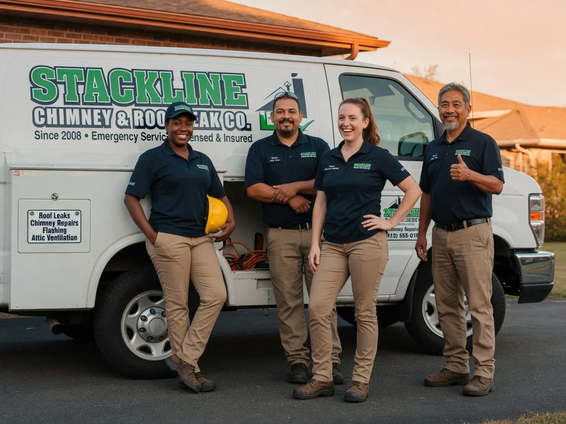 Chimney flashing repair company in Miller, SD